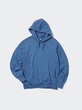 Uniqlo Blue Sweat Pullover Hoodie Size 3XL